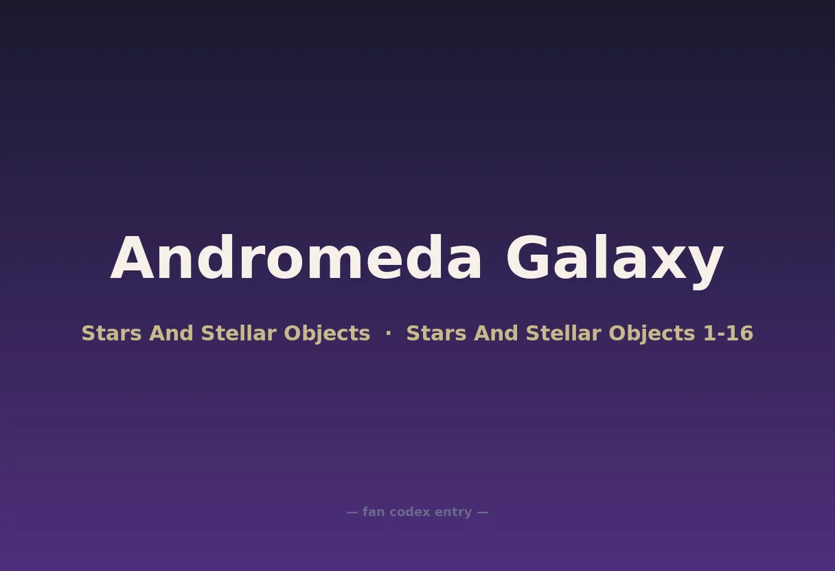 Andromeda Galaxy