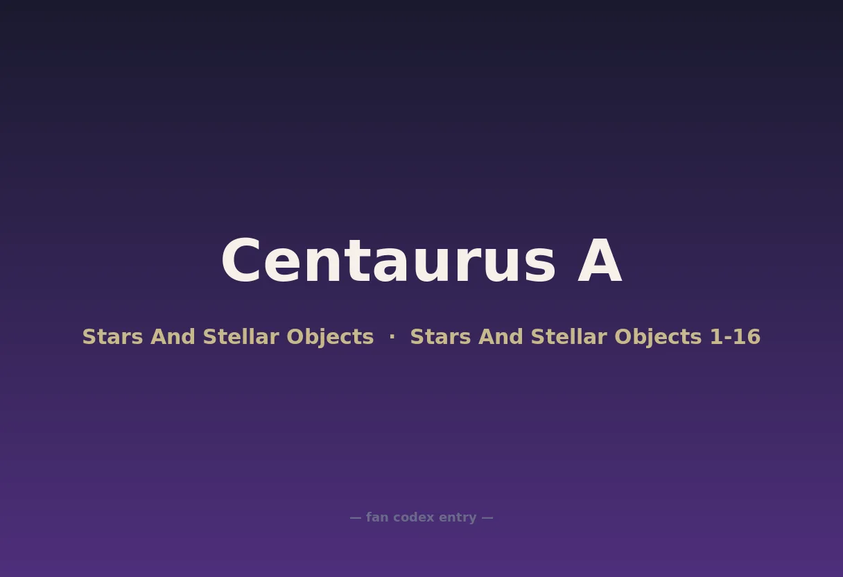 Centaurus A